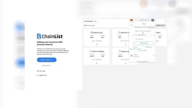 Как добавить любую блокчейн сеть в Metamask за 1 минуту (2023)