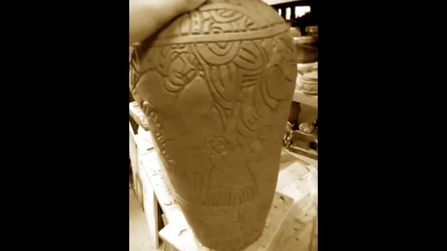 Как я делал вазу (ВИДЕО ВАЗА) сепия смотреть онлайн