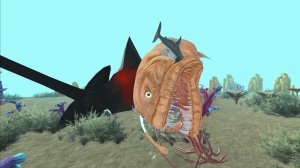 Sea Turtle VS Anglerfish - Animal Revolt Battle Simulator [ARBS]