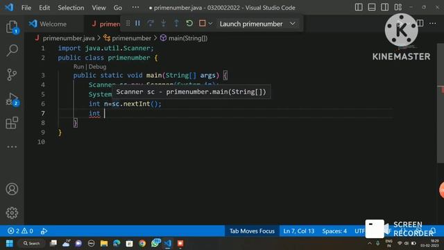 prime Number program in java смотреть онлайн