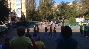 Флешмоб-День города 20-09-2021г. Токмак Школа-5