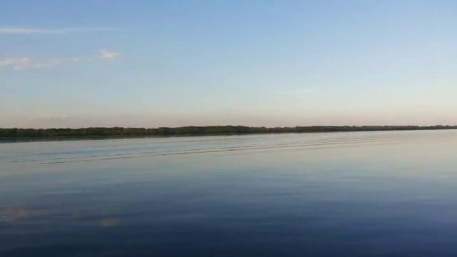 Закат на Волге