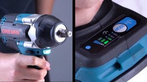 ONEVAN 1800N M Torque Brushless Electric Impact Wrench