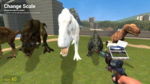 T-Rex Dinosaur VS Giant MontGomery Gator - FNAF Security Breach in Garry's Mod + Poppy PlayTime