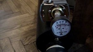 Компрессор из огнетушителя и холодильника