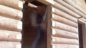 как сделать шип на стене под П-образную окосячку