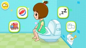 Туалет Как пользоваться малышам Детское обучающее видео