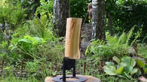 ? Дровокол ручной от KOLUNDROV в деле