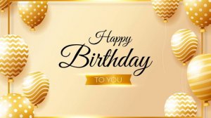 Мелодия " С днём рождения тебя". Музыка "Happy birthday to you"