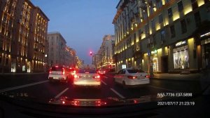 Driving in Moscow agglomeration: Красногорск - Текстильщики 17/07/2021 (timelapse 4x)
