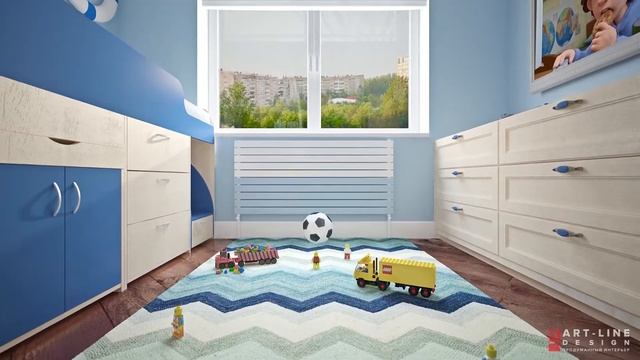 Двухкомнатная квартира 59 кв.м.