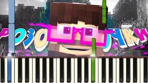 Фиксай - Жизнь в розовых очках на пианино (главная тема)