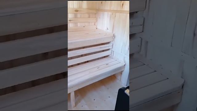 Видеоотчет. Мобильная баня из сухого бруса. 6 на 2,3 метра. смотреть онлайн