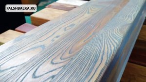 Фальшбалки на потолок из дерева (лиственница) | Брашированные балки в стиле Кантри