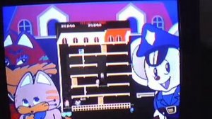 Namco Museum Virtual Arcade: Mappy Gameplay