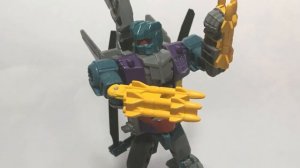 Обзор на фигурку Transformers Combiner wars Bruticus