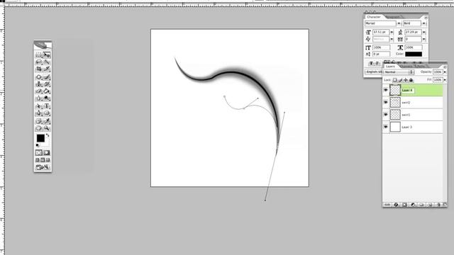Using the Pen tool to create shape смотреть онлайн