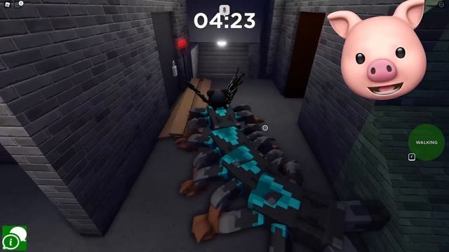 ROBLOX PIGGY + SPIDER = ROBLOX CENTIPEDE!!!