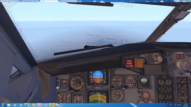 Посадка в Симферополе с OpenTrack смотреть онлайн