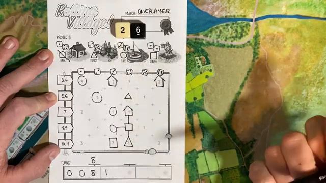 Rolling Village Print and Play Gameplay & Rules Explanation смотреть онлайн