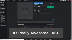 How To Get Free Winning Smile In Roblox