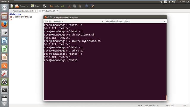 Different ways to execute the shell script in Tamil смотреть онлайн