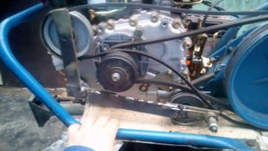 Мотоблок Нева, каскад, луч с дизельным двигателем.