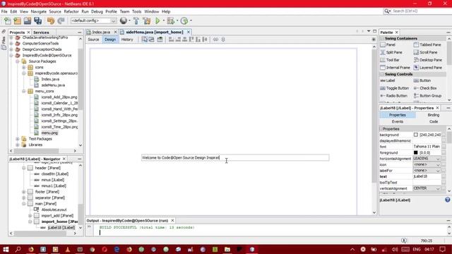 Java Swing Netbeans UI inspiration 09 Left side Nav Bar смотреть онлайн
