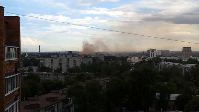 Выбросы в атмосферу в Нижнем Новгороде 24.07.2013 смотреть онлайн
