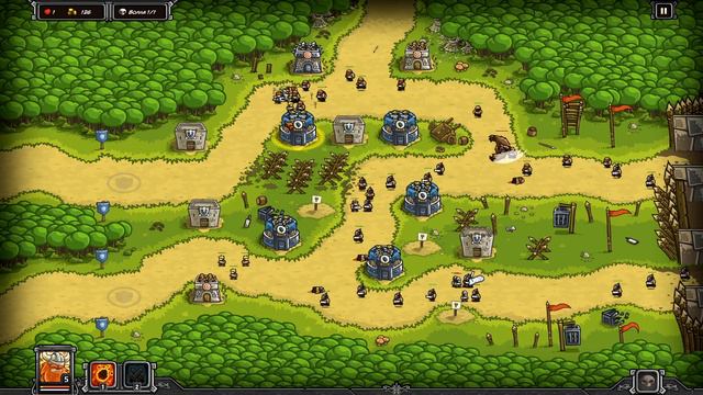 Kingdom Rush #45 "Конец разбойников" | Лагерь Бандитов | Железный Вызов смотреть онлайн