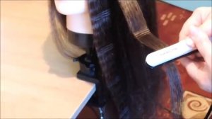 Укладка плойкой "Гофре" маленькой.