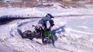 #мотокросс #мотокроссуроки MOTOCROSS / KIDS / ПАДЕНИЕ / 65 сс / Женя 7мь лет