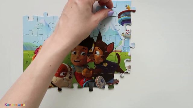 ЩЕНЯЧИЙ ПАТРУЛЬ - СОБИРАЕМ ПАЗЛЫ С ГОНЩИКОМ, МАРШАЛОМ, СКАЙ И ДРУГИМИ ГЕРОЯМИ ИЗ ЩЕНЯЧЬЕГО ПАТРУЛЯ смотреть онлайн