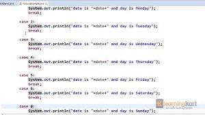 Switch Loop in Java