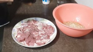 Шашлык!  Классический маринад. Готовим в духовке!