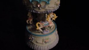 Винтажная Музыкальная Шкатулка - Карусель / Ручная Работа