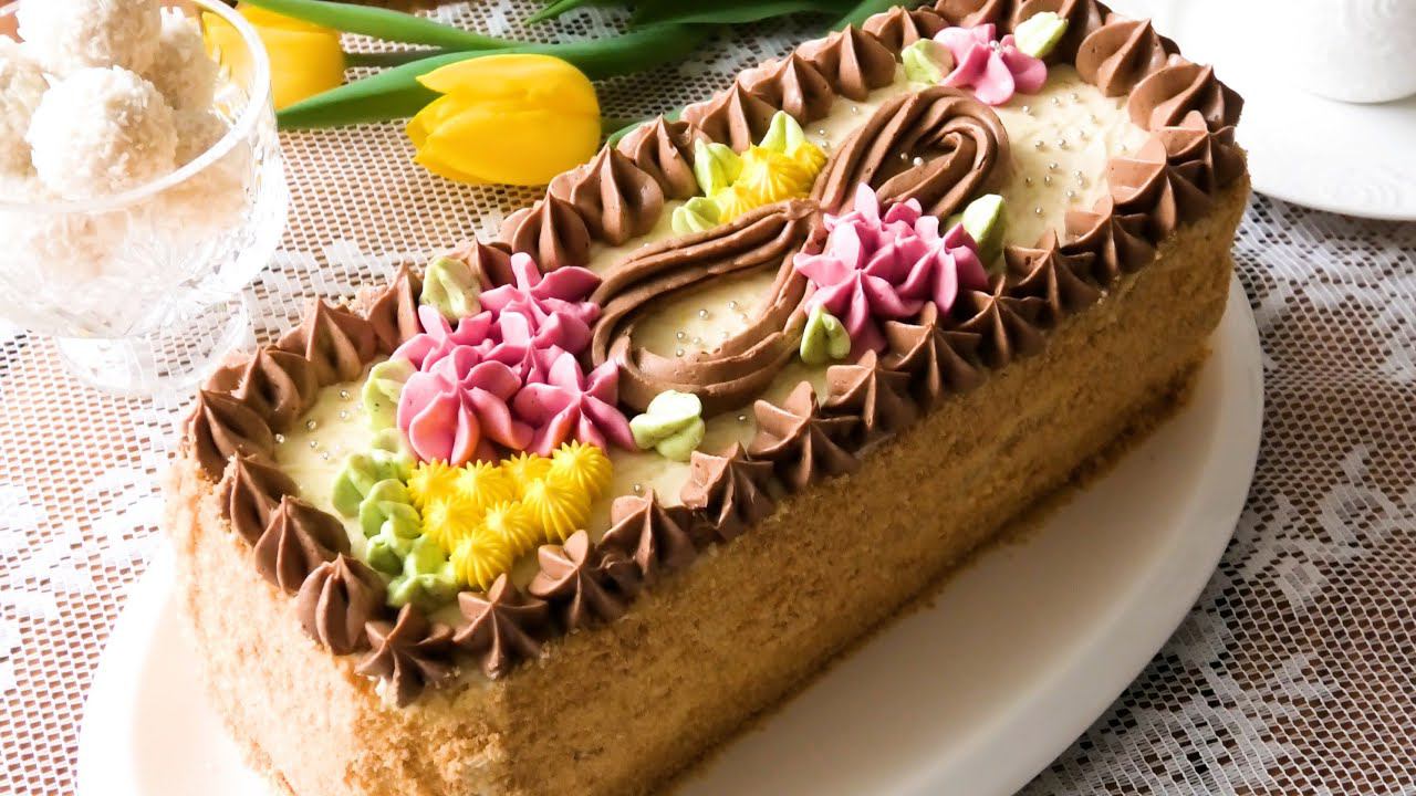 Настоящий торт *Сказка*✨ Очень вкусный праздничный торт//CAKE *FAIRY TALE*