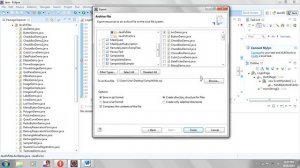 How to create an archive file in java eclipse