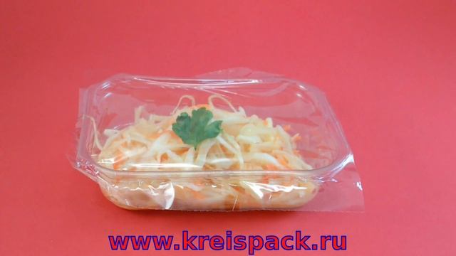 Запайка лотков ПЭТ. Обрезка пленки. смотреть онлайн