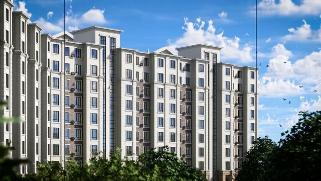 Анимационный ролик ЖК Renesans, г. Усть-Каменогорск. Первый жилой комплекс со сложной архитектурой! смотреть онлайн