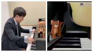 Tom and Jerry The Cat Concerto - Hungarian Rhapsody No.2 by Franz Liszt　ハンガリー狂詩曲第2番 トムとジェリーピアノ・コンサー