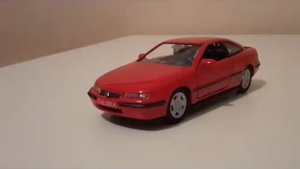 Unboxing and Review of Red Opel Calibra, MIKRO, 1/43