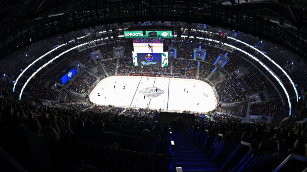 Рекорд посещаемости матчей на крытых хоккейных аренах установили на игре СКА