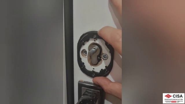 Замена личинки Сisa Ap4s и Cisa Rs3s. Подробный обзор установки и защиты двери. Москва, СПб.