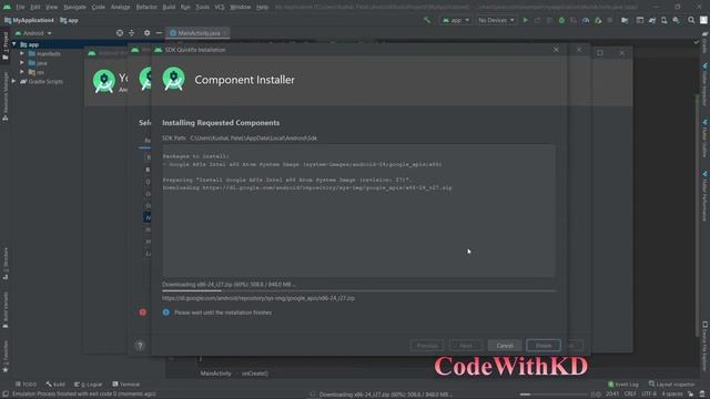 encryption unsuccessful | #Androidstudio