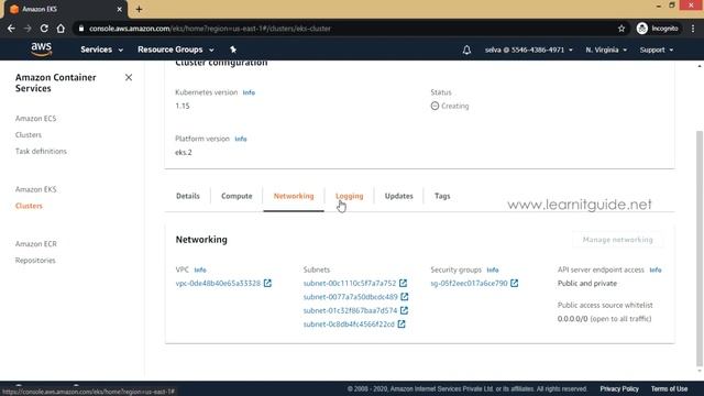 AWS EKS | Create EKS Cluster on AWS using Console | Install Kubernetes on AWS