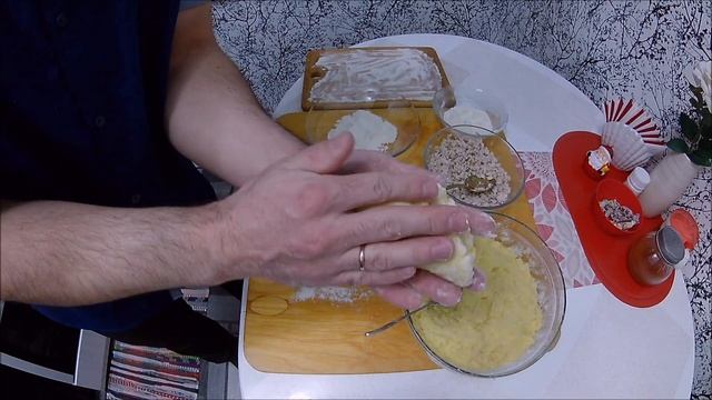 Зразы картофельные с куриным фаршем