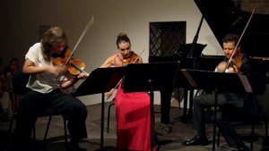 Schostakovich Quartet No. 8 - Jansen, McElravy, Rachlin, Maisky