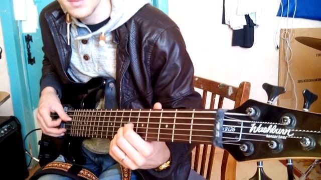 Уроки игры на шестиструнной басс гитаре / Bass guitar lesson смотреть онлайн