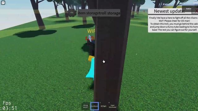 Roblox World Of Trollge, Oil-Man Showcase. смотреть онлайн